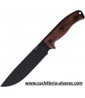 Cuchillo ONTARIO RAT-7 ADVENTURER Funda de cuero ON8651TC