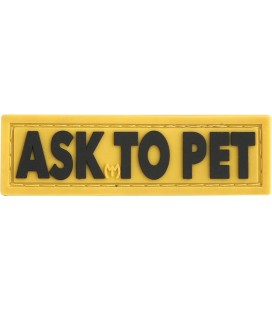 Parche Maxpedition Ask To Pet Patch Full Color