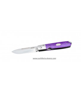 Navaja Fallkniven Gentleman’s Pocket Juma Purple Dragon knife GPpd