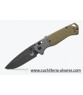 Benchmade PSK 593BK GRAY & OD GREEN G10 593BK