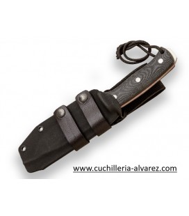 Cuchillo Joker NOMAD MICARTA NEGRA F. KYDEX CM125-F