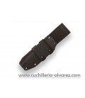 Cuchillo Joker NOMAD MICARTA NEGRA F. KYDEX + Pedernal CM125-F