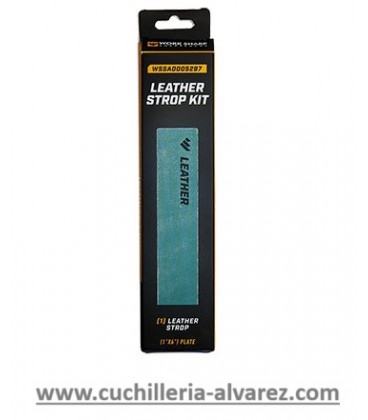 Worksharp Placa de cuero, lubricante y pasta de afilado WS5297