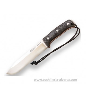 Cuchillo Joker NOMAD 6,5" MICARTA NEGRA F. KYDEX con pedernal CM137-F