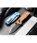 Navaja Magnum Rockstub Brown Micarta 01SC710