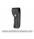 Boker Funda negra de piel francesa grande 090050