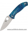 Spyderco TENACIOUS R.I.L. Ti Blue C122TIBLD2P