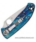 Spyderco TENACIOUS R.I.L. Ti Blue C122TIBLD2P