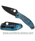 Spyderco TENACIOUS R.I.L. Ti Blue C122TIBLBKD2P