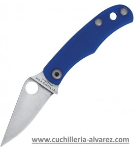 Spyderco Bug Slip Joint Blue G10 C133GBLP