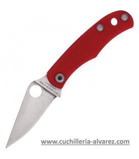 Spyderco Bug Slip Joint Red G10 C133GRDP