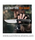 Cuchillo RUIKE F186-MB micarta negra