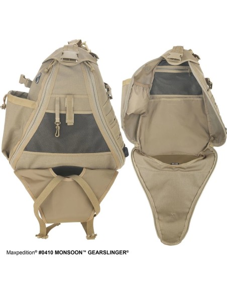 Bandolera Maxpedition Monsoon Gearslinger Khaki MX410K