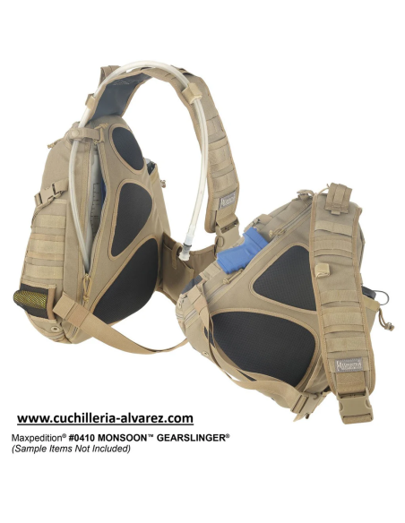 Bandolera Maxpedition Monsoon Gearslinger Khaki MX410K