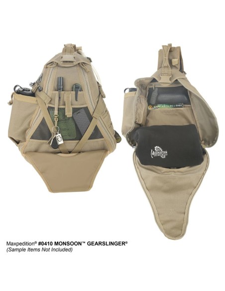 Bandolera Maxpedition Monsoon Gearslinger Khaki MX410K