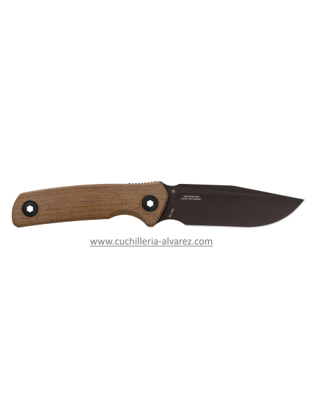 Cuchillo Zero Tolerance Brown micarta ZT0004