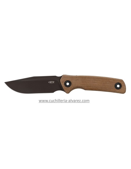 Cuchillo Zero Tolerance Brown micarta ZT0004