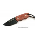 Cuchillo CHAMAN MICRA 136-GK micarta yute roja