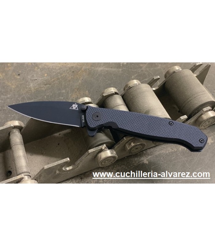 Kabar 2490 TDI FLIPPER FOLDER en acero AUS-8 y empuñadura de G10-