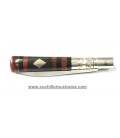 JC  taramundi cocobolo y granadillo con argolla y rombo en plata